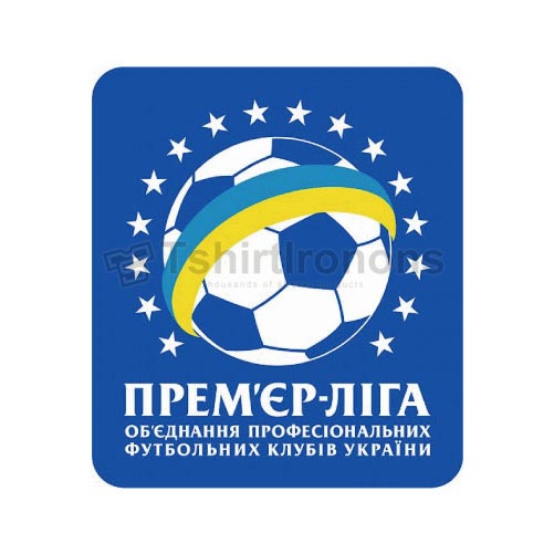 Ukrainian Premier League T-shirts Iron On Transfers N3479